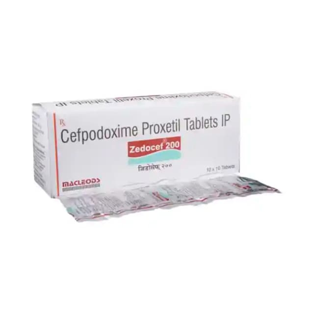 Zedocef 200 (10 tablets in 1 strip)