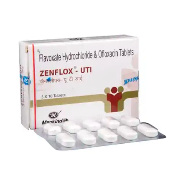 Zenflox UTI (10 tablets in 1 strip)