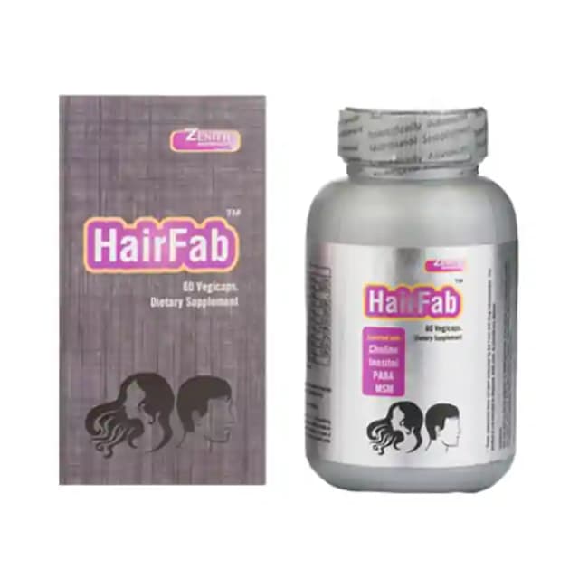 Zenith Nutrition Hairfab (1 Bottle of 60 capsules)