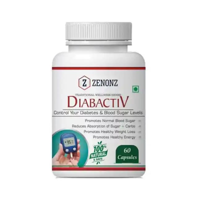Zenonz Diabactive (1 Bottle of 60 capsules)