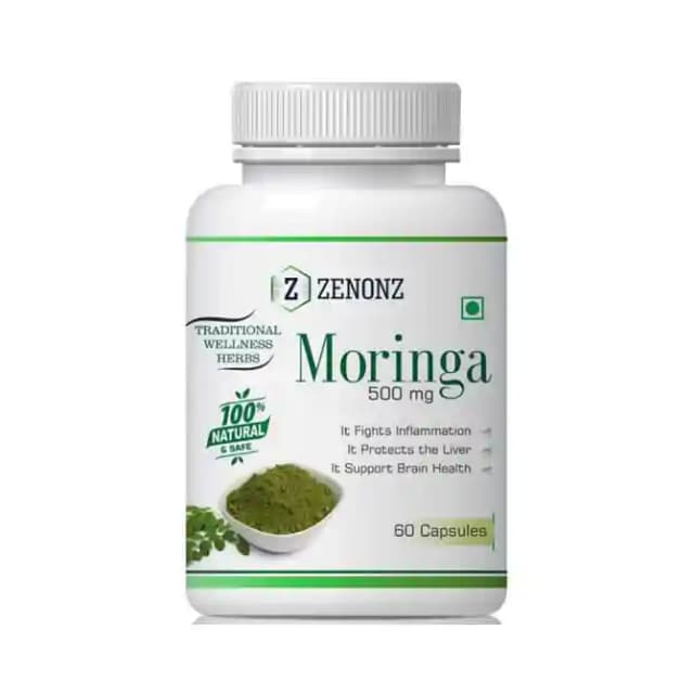 Zenonz Moringa 500mg (1 Bottle of 60 capsules)