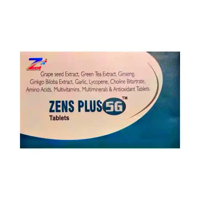 Zens Plus 5G (1 Strip Of 10 tablets)
