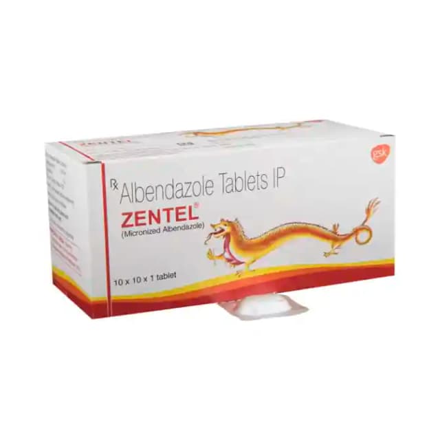 Zentel (1 tablets in 1 strip)