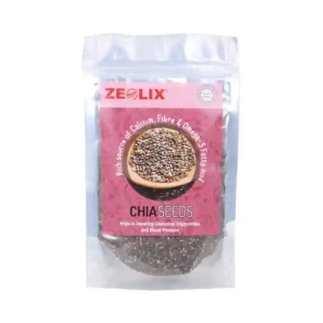 Zeolix Chia Seeds (1 Packet Of 150 gm Seeds)