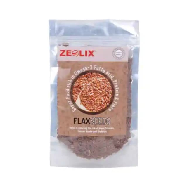 Zeolix Flax Seeds (1 Packet Of 150 gm Seeds)