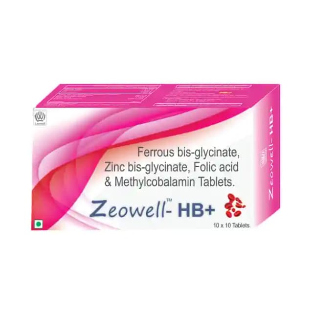 Zeowell Hb+ (1 Strip Of 10 tablets)
