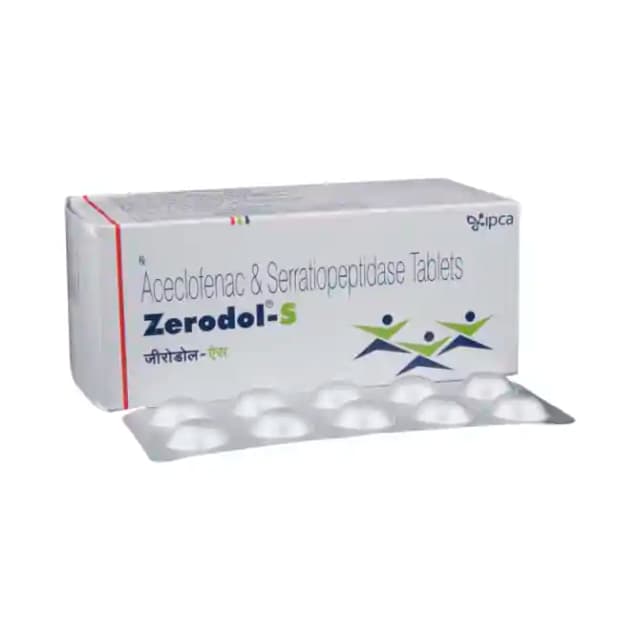 Zerodol S (10 tablets in 1 strip)