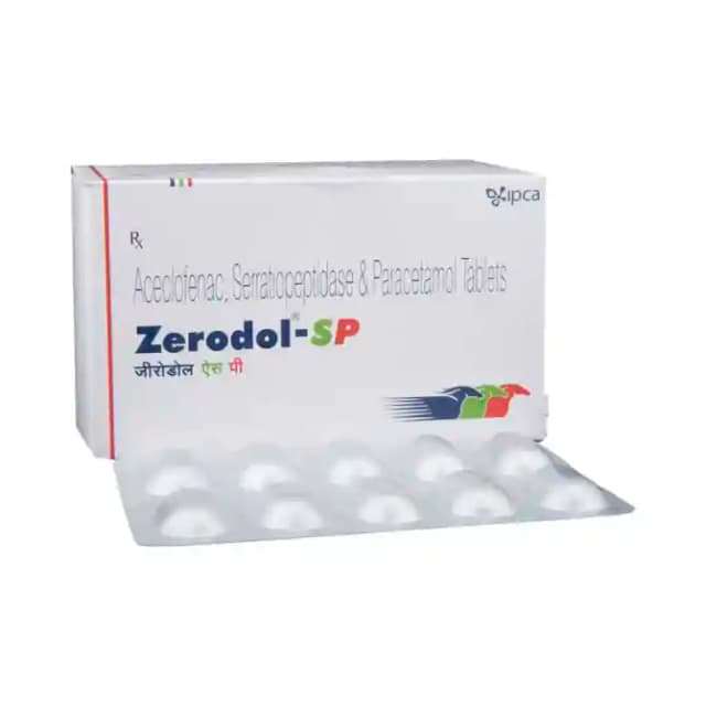 Zerodol SP (10 tablets in 1 strip)