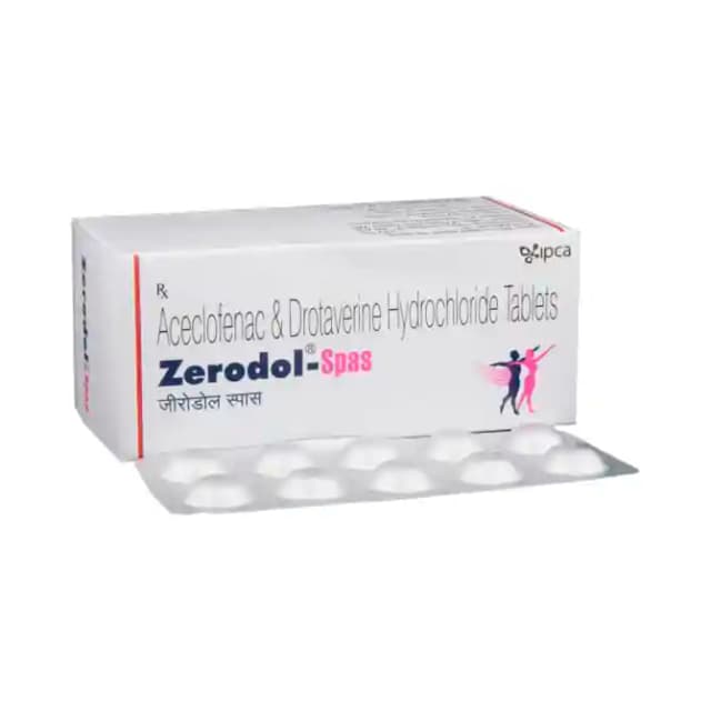 Zerodol Spas (10 tablets in 1 strip)