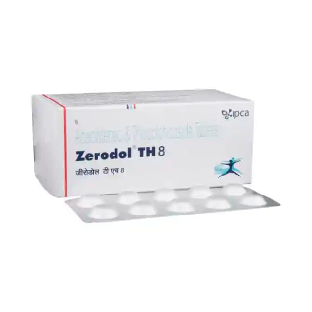 Zerodol TH 8 (10 tablets in 1 strip)