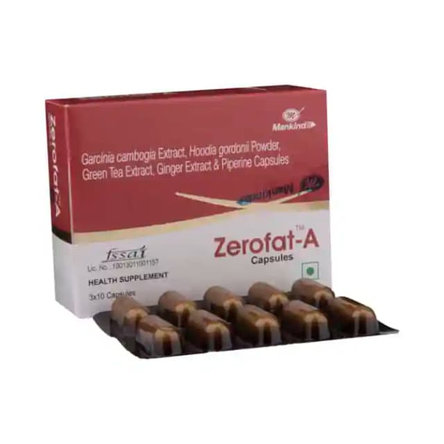 Zerofat A (1 Strip Of 10 capsules)