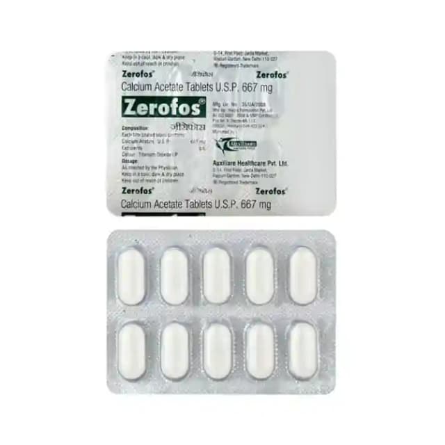 Zerofos (1 Strip Of 10 tablets)