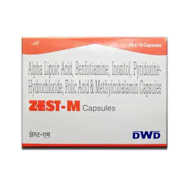 Zest M (1 Strip Of 10 capsules)