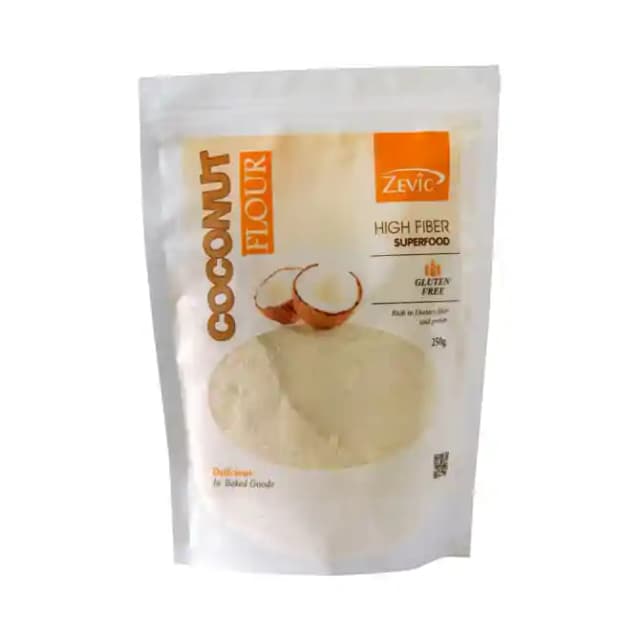 Zevic Coconut Flour (1 Packet Of 250 gm Powder)