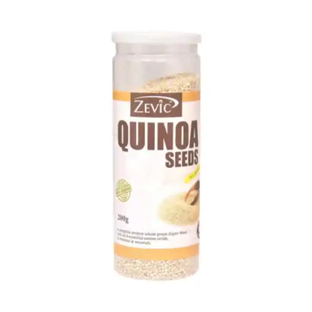 Zevic Organic White Quinoa Seeds (1 Box Of 200 gm Seeds)