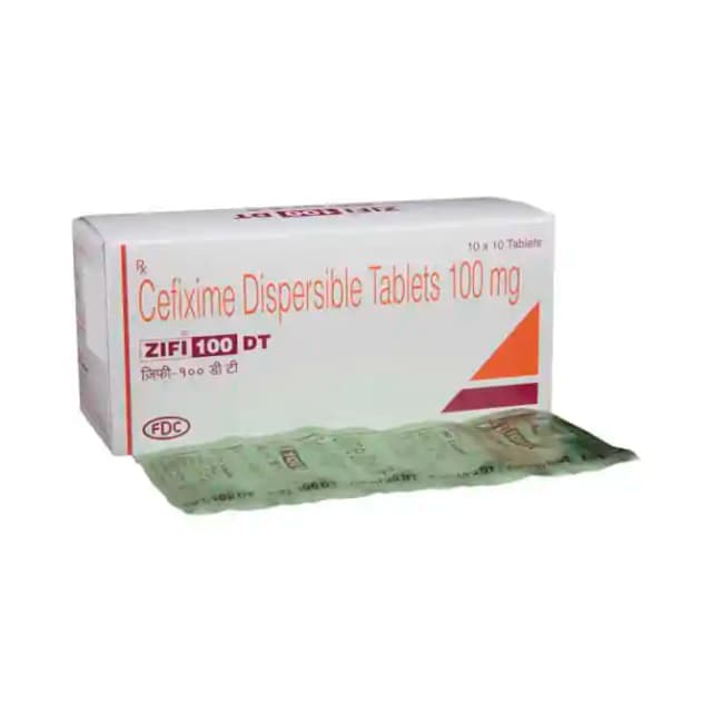 Zifi 100 DT (10 tablets dt in 1 strip)