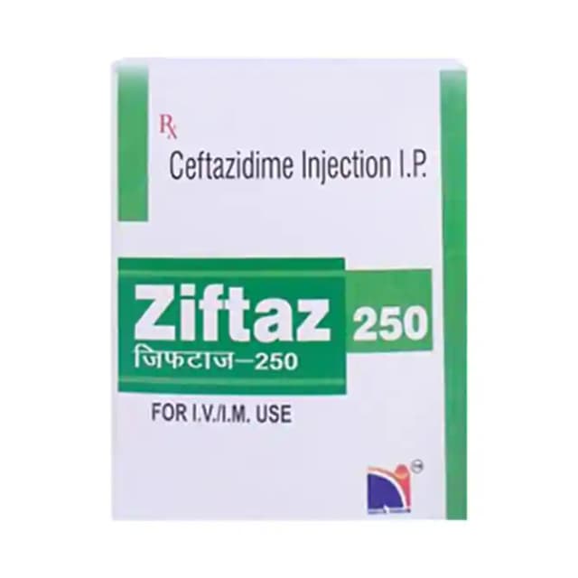 Ziftaz 250 Injection (1 Injection in 1 vial)