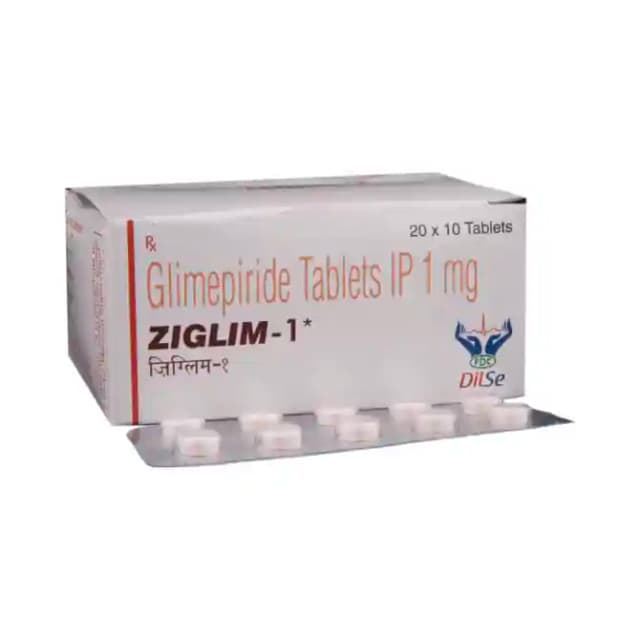 Ziglim 1 (10 tablets in 1 strip)
