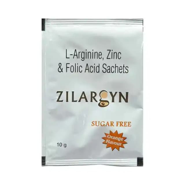Zilargyn Sachet Orange Sugarfree (1 Sachet Of 10 gm Granules)