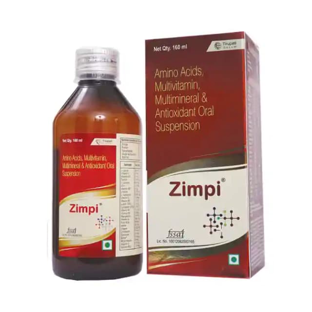 Zimpi Suspension (1 Bottle of 160 ml Suspension)