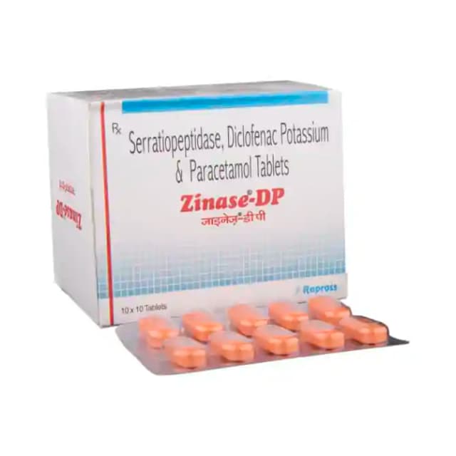 Zinase DP (10 tablets in 1 strip)