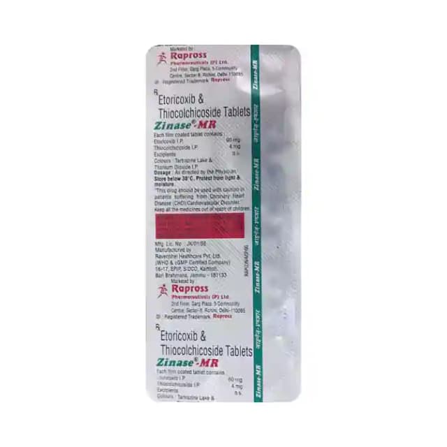 Zinase MR (10 tablets in 1 strip)