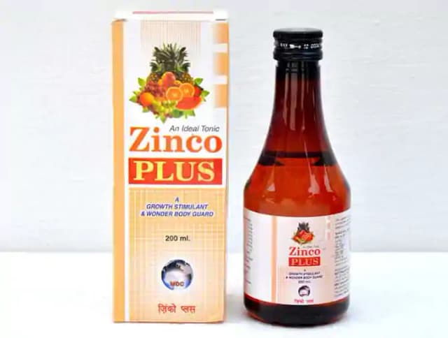 Zinco Plus Syrup (1 Bottle of 200 ml Syrup)