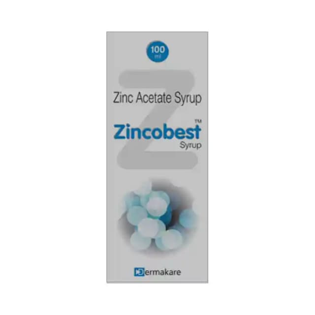 Zincobest Syrup (1 Bottle of 100 ml Syrup)