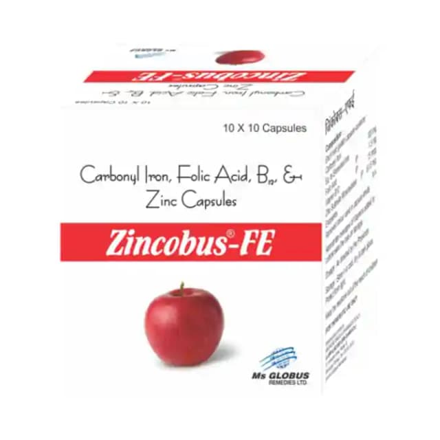 Zincobus FE (1 Strip Of 10 capsules)