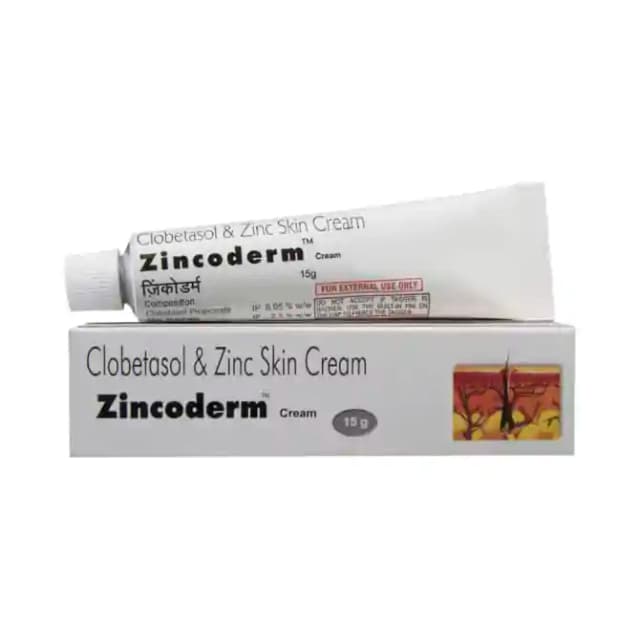 Zincoderm Cream (15 gm in 1 tube)