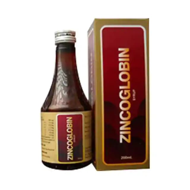 Zincoglobin Syrup (1 Bottle of 200 ml Syrup)