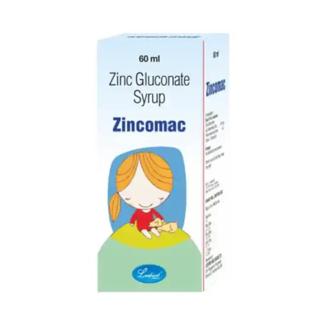 Zincomac Syrup (1 Bottle of 60 ml Syrup)