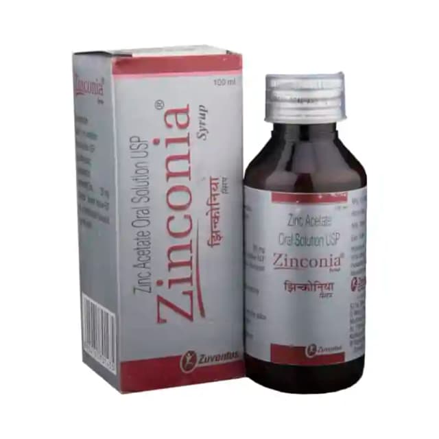 Zinconia Syrup (1 Bottle of 100 ml Syrup)