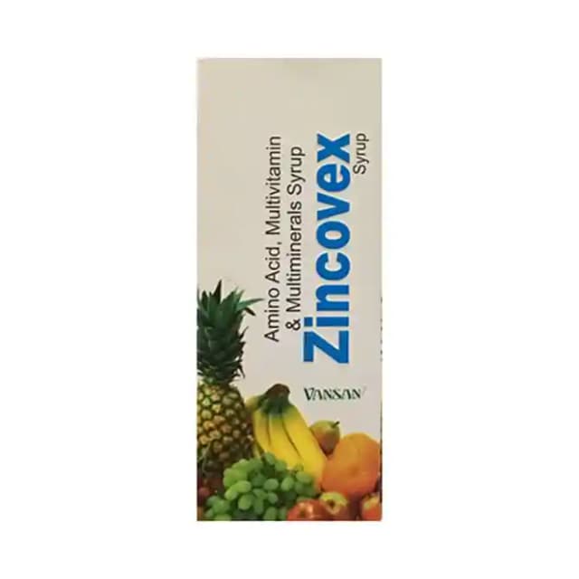 Zincovex Syrup (1 Bottle of 200 ml Syrup)