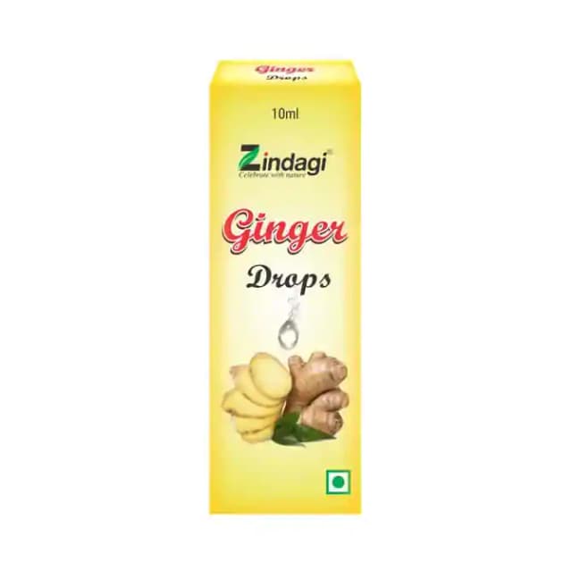 Zindagi Ginger Drop (1 Bottle of 10 ml Drop)