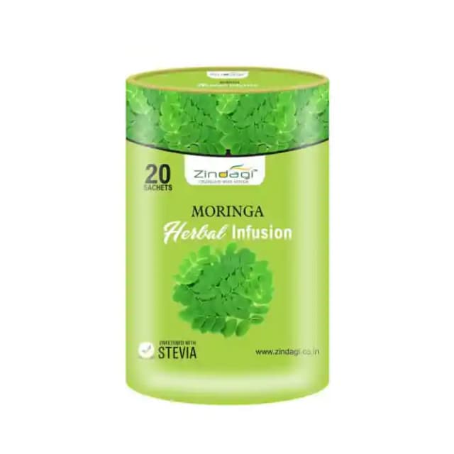 Zindagi Moringa Herbal Infusion (1 Box Of 20 Sachets)
