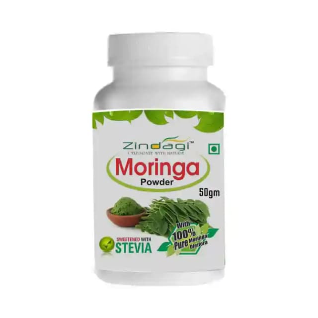 Zindagi Moringa Powder (1 Bottle of 50 gm Powder)