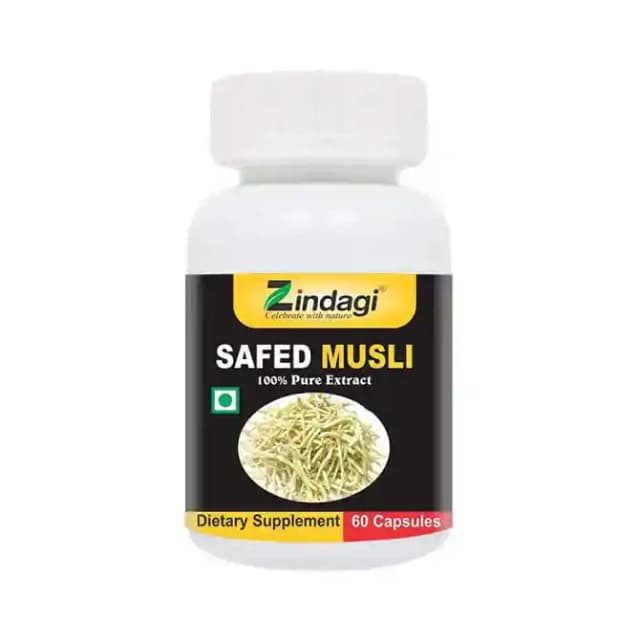 Zindagi Safed Musli (1 Bottle of 60 capsules)