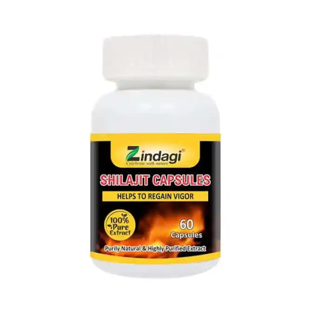 Zindagi Shilajit (1 Bottle of 60 capsules)