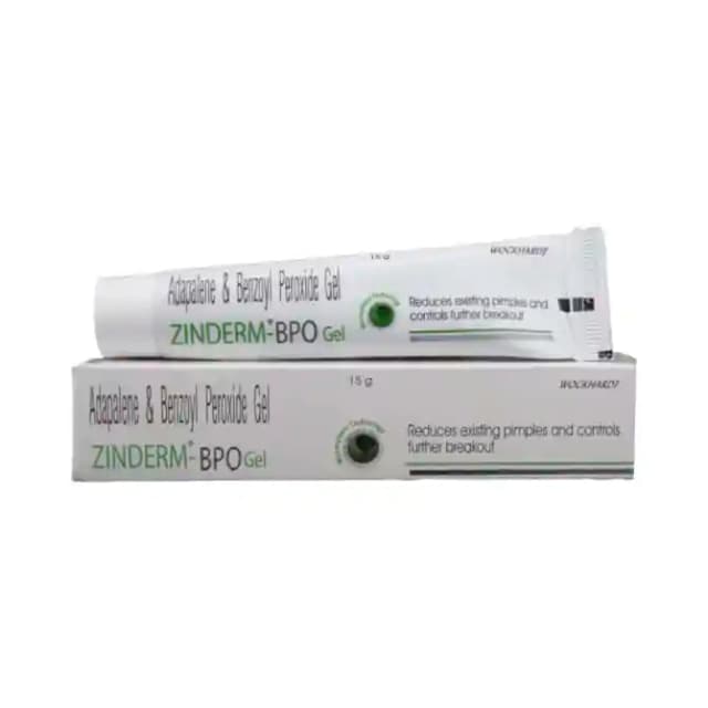 Zinderm Bpo Gel (15 gm in 1 tube)