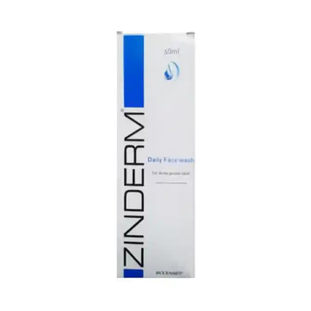 Zinderm Face Wash (1 tube of 60 ml Face Wash)