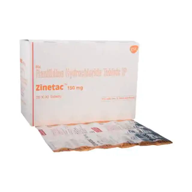 Zinetac 150mg Tablet
