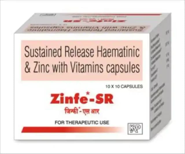 Zinfe SR (1 Strip Of 10 capsule sr)