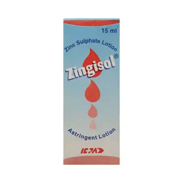 Zingisol 2% Lotion (1 Bottle of 15 ml Lotion)