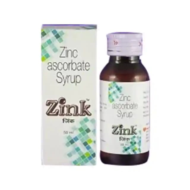 Zink Syrup (1 Bottle of 200 ml Syrup)