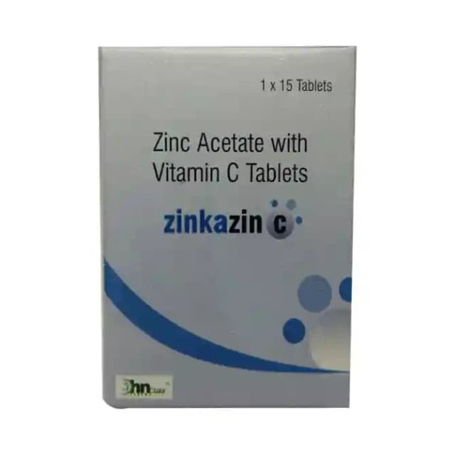 Zinkazin C (1 Strip Of 15 tablets)