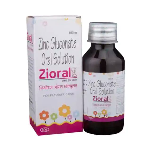 Zioral Oral Solution (1 Bottle of 100 ml Oral Solution)
