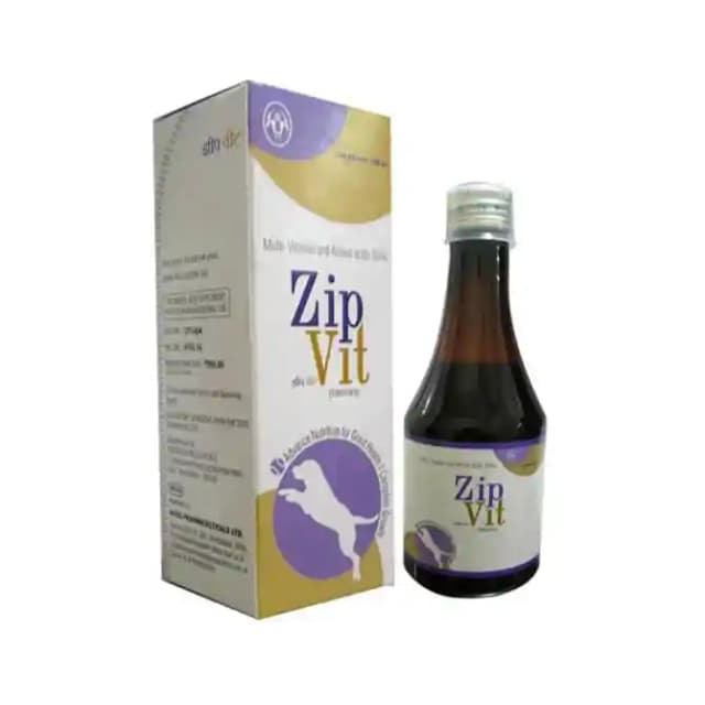 Zip Vit Multivitamin Tonic (For Pets) (1 Bottle of 200 ml Tonic)