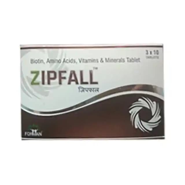 Zipfall (1 Strip Of 10 tablets)