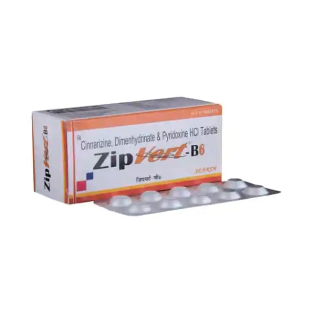 Zipvert B6 (10 tablets in 1 strip)